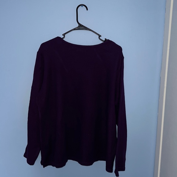 Quacker Factory Long Sleeve Shirt - Picture 2 of 4